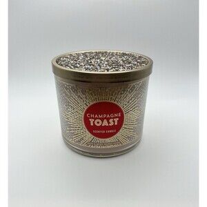 NWT‎ Bath & Body Works Champagne Toast 3-Wick Scented Candle
